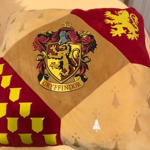 Harry Potter gold and red decorator pillow